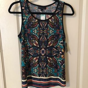 Fortune & Ivy Faelynn Scoop Neck Top